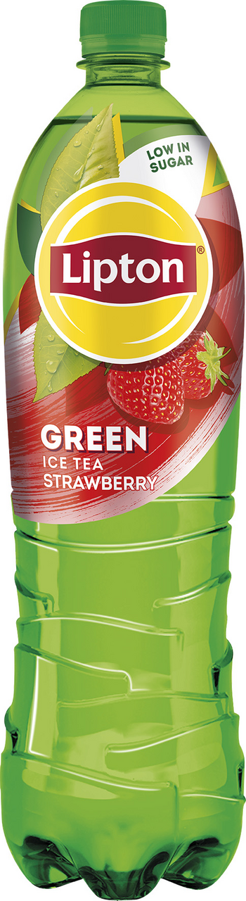 Lipton Ledový čaj zelený jahoda 1,5 l