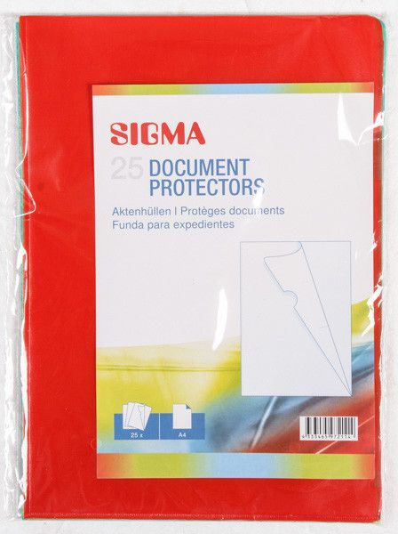 SIGMA Obal zakládací L A4 120 µ 25 ks