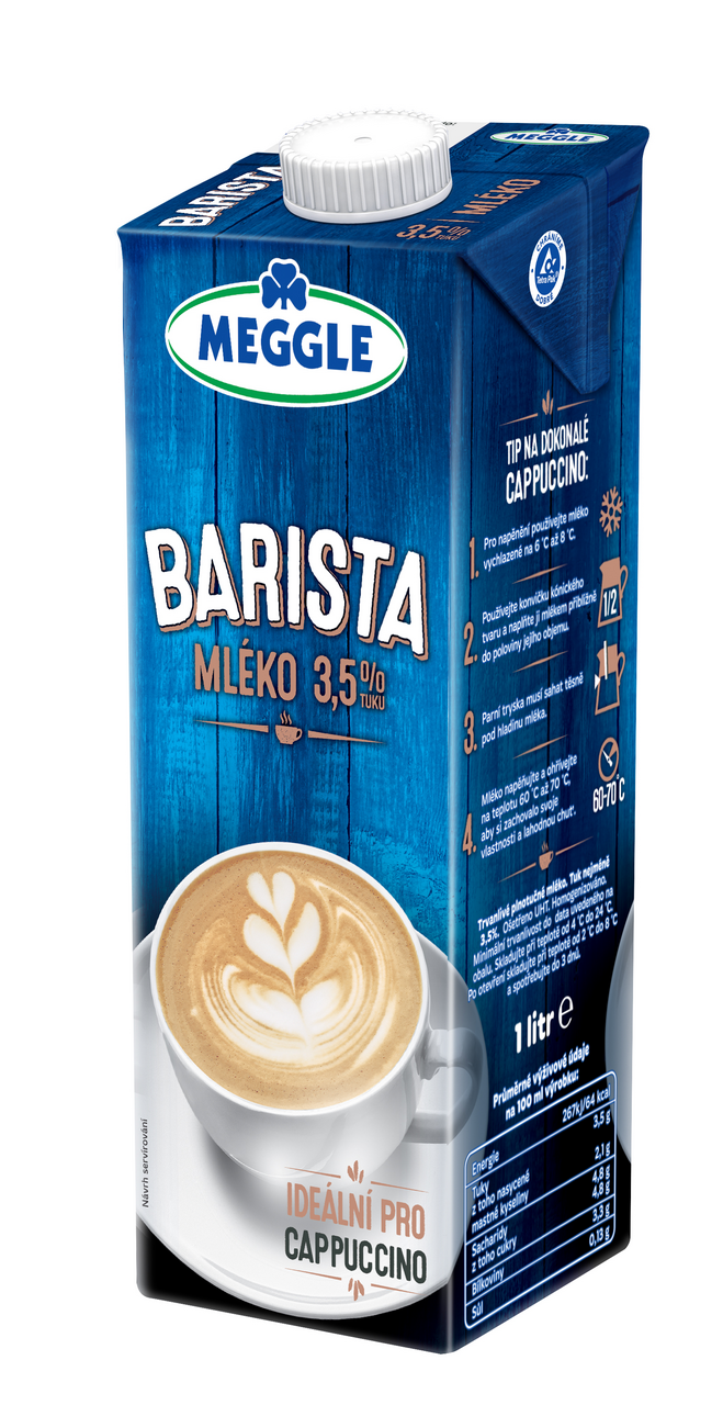 MEGGLE Barista mléko 3,5 % 1 l