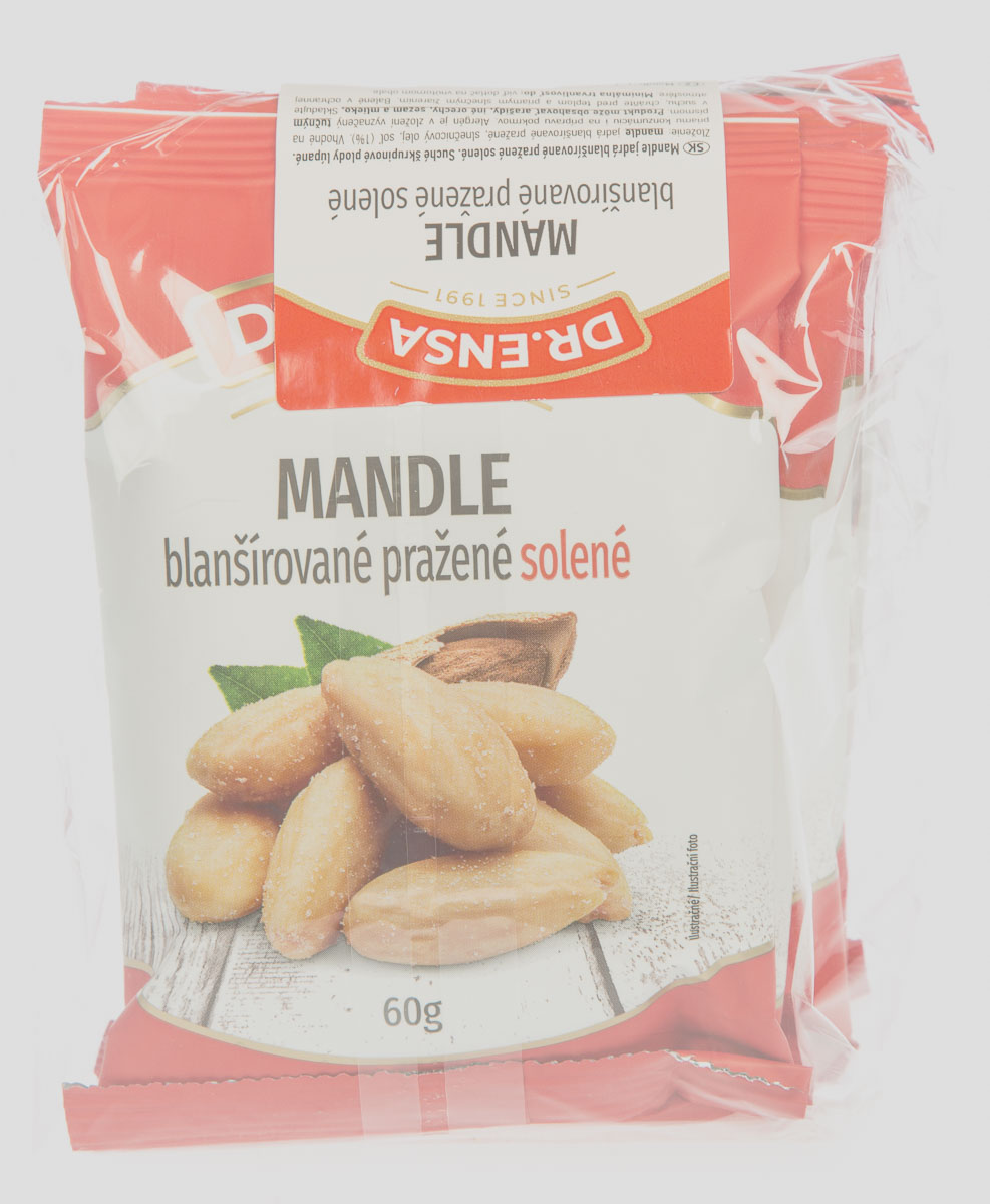 Ensa Mandle pražené solené 5 x 60 g