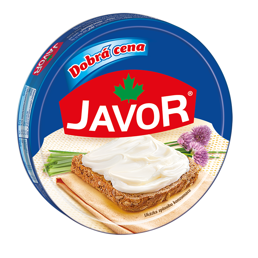 JAVOR 48% tavený s rostlinným tukem chlaz. 120 g