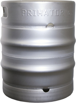 PRIMÁTOR Pivo světlý ležák 11° 15 l KEG
