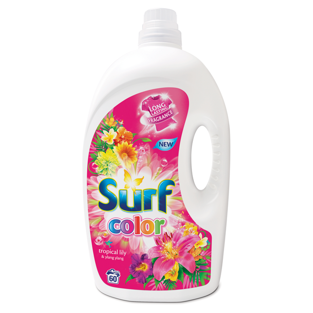 Surf Color Tropical prací gel (60 praní) 4,2 l