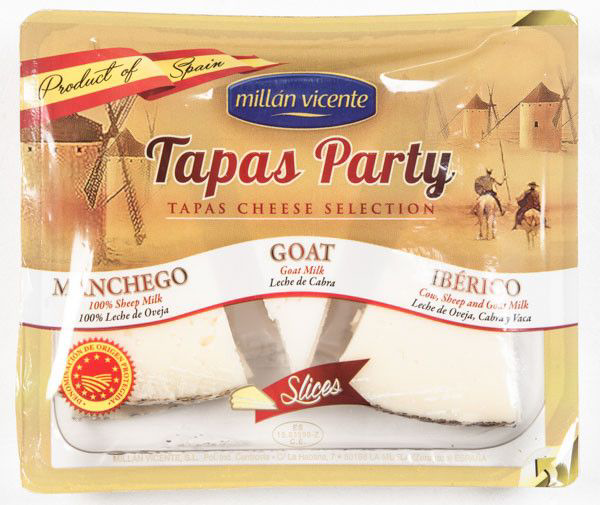 LAKTOIMPEX Tapas Mix tvrdých sýrů plátky chlaz. 150 g