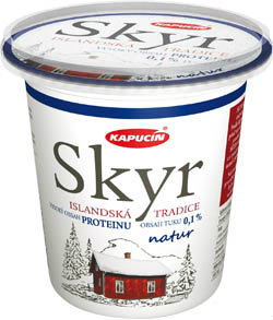 Skyr Tvaroh kysaný natur 0,1% chlaz. 350 g