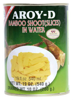 AROY-D Bambus výhonky plátky 540 g