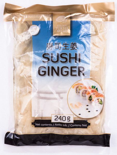 GOLDEN TURTLE Sushi Zázvor 240 g