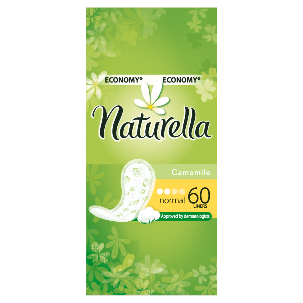naturella Normal Camomile slipové dámské vložky 52 ks