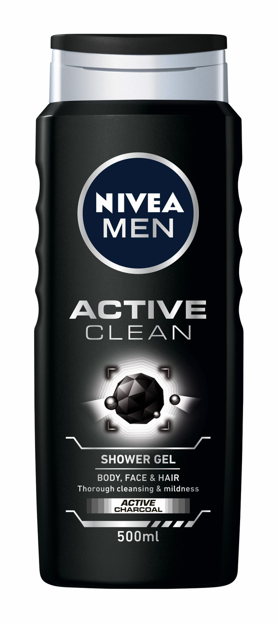 NIVEA Active Clean sprchový gel 500 ml