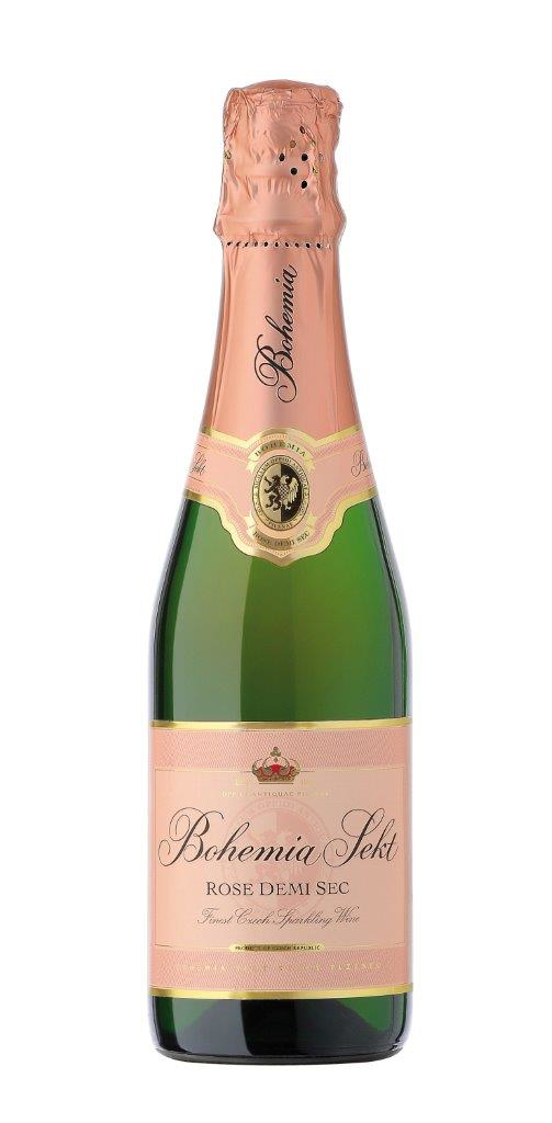 Bohemia Sekt rosé demi sec 375 ml
