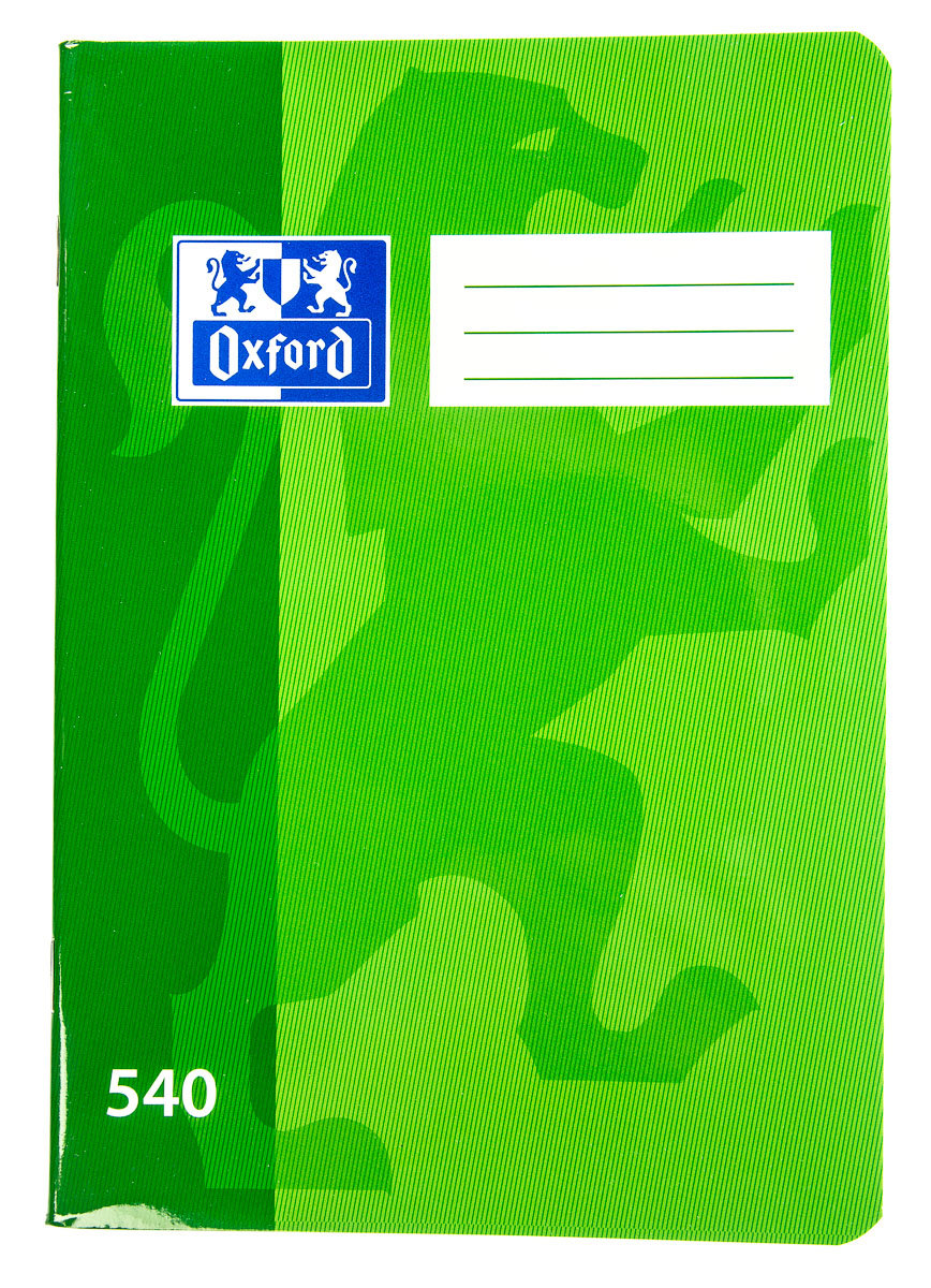 OXFORD Sešit školní 540 mix barev 1 ks