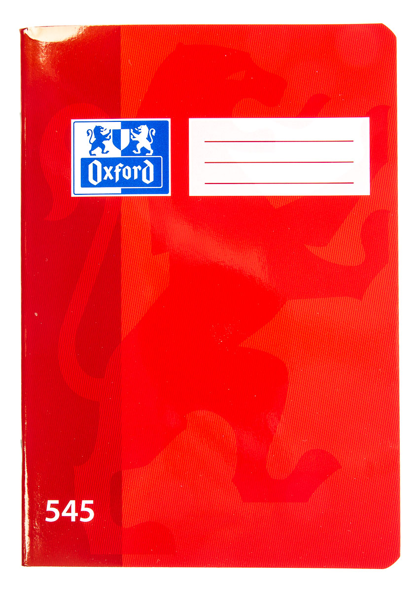 OXFORD Sešit školní 545 mix barev 1 ks