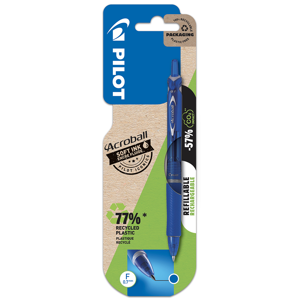 PILOT Kuličkové pero Acroballl modré 1 ks