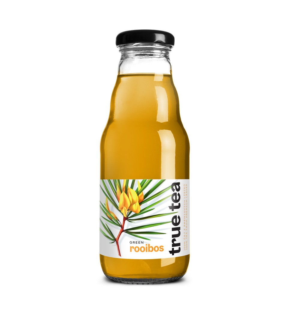 True Tea Green Rooibos ledový čaj 12 x 330 ml