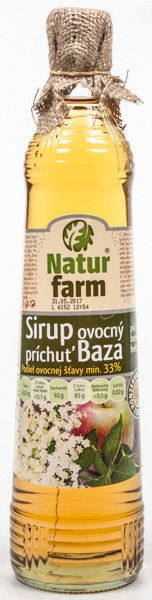 NATUR FARM sirup bezový květ 700 ml