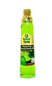 NATUR FARM sirup máta limetka 700 ml