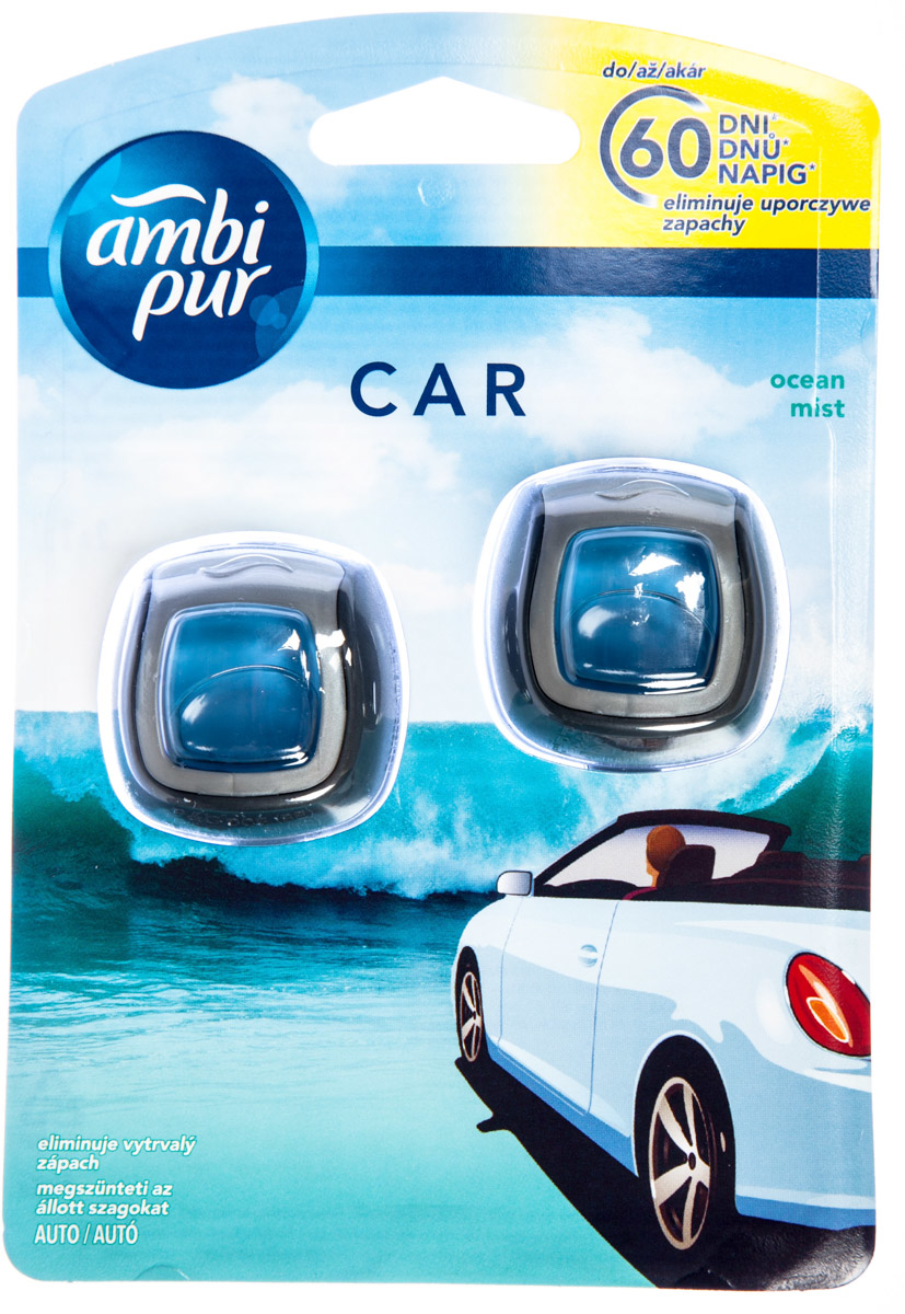Ambi pur Car Ocean mist osvěžovač 2 x 2 ml