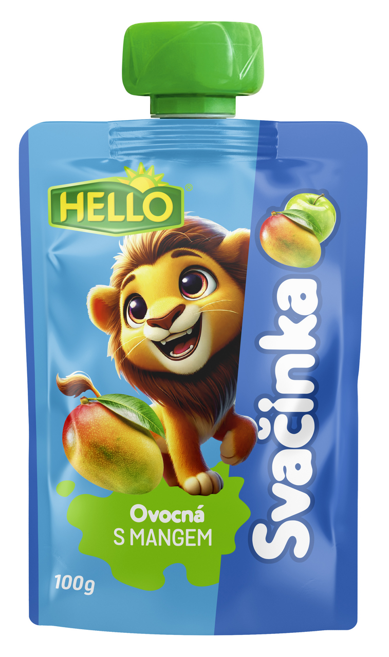 HELLO Ovocná kapsa mango 12 x 100 g