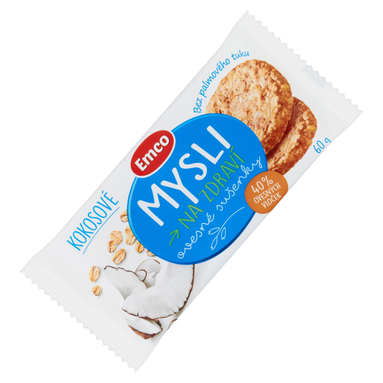 Emco Ovesné sušenky kokosové 24 x 60 g