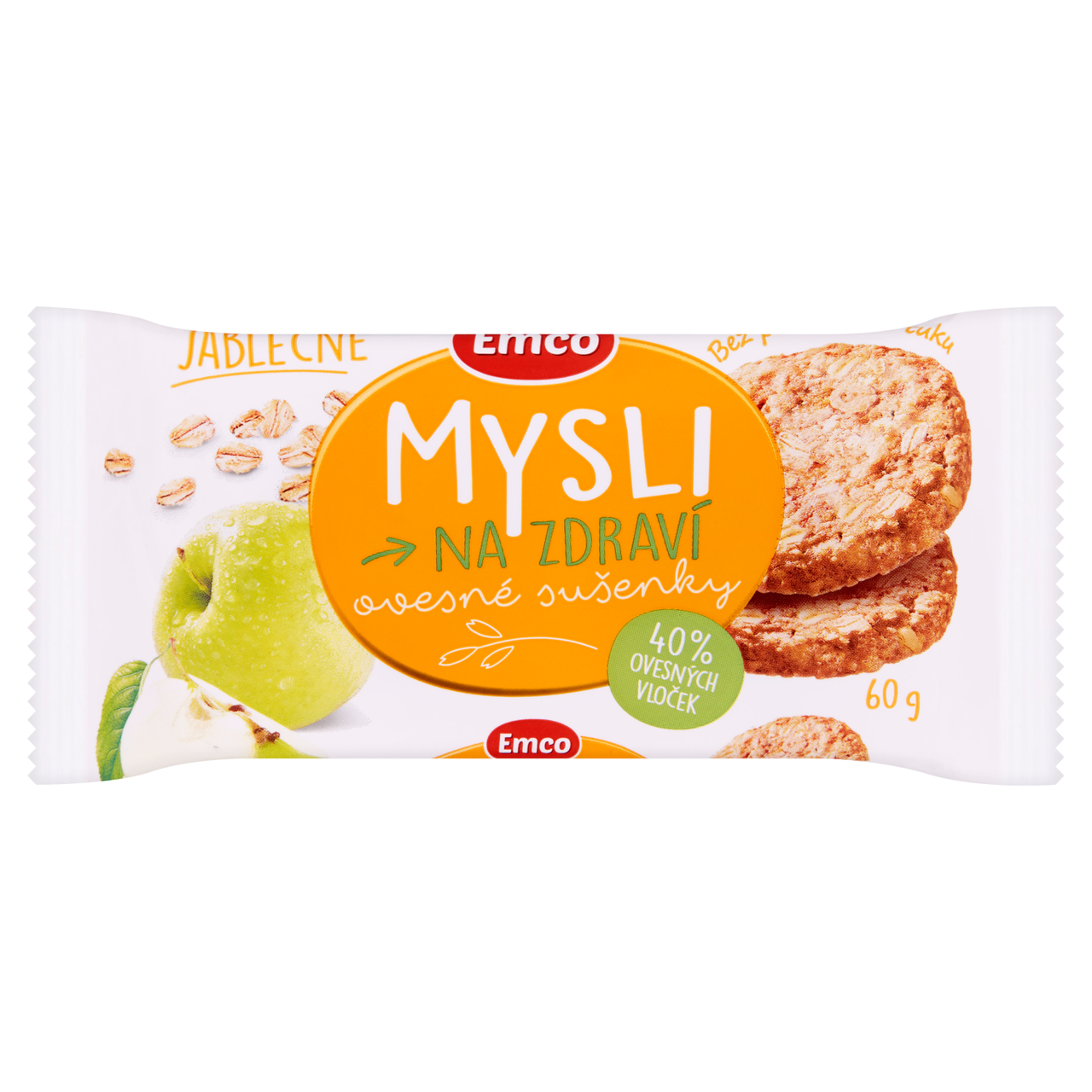 Emco Sušenky jablečné 24 x 60 g