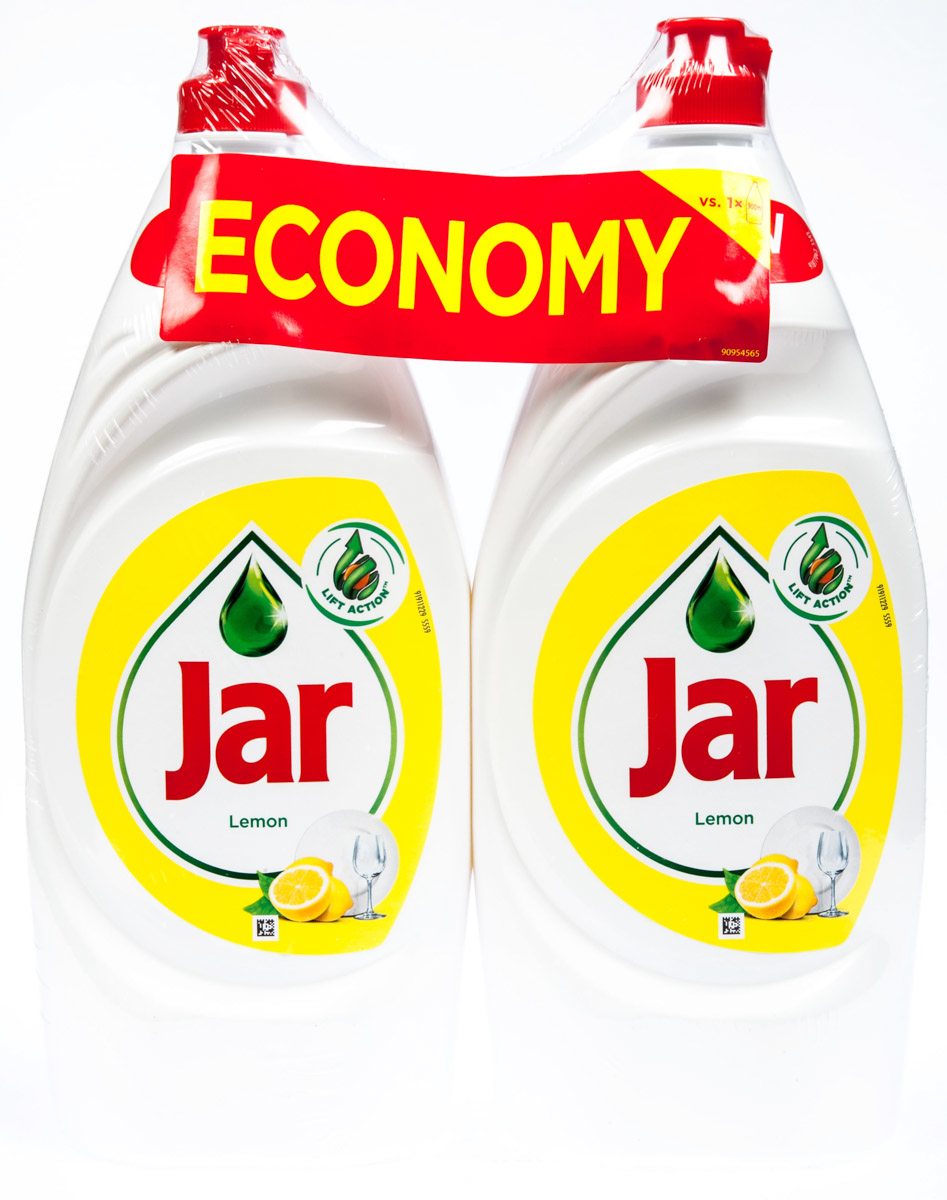 Jar Prostředek na mytí nádobí citrón Duo Pack 2 x 900 ml
