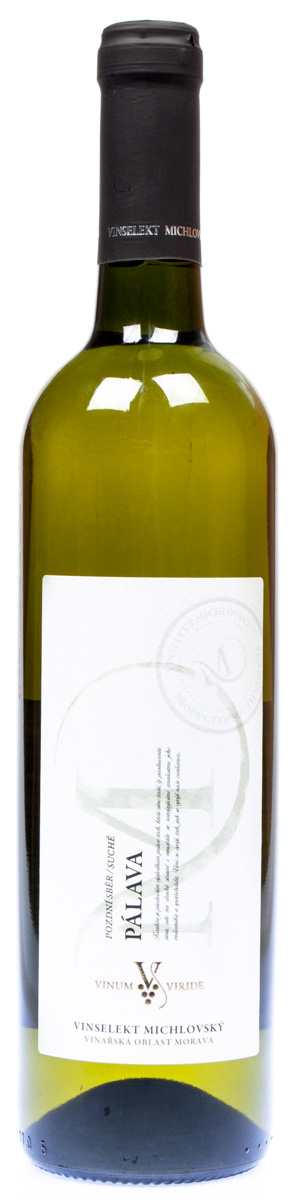 VINSELEKT MICHLOVSKÝ Viride Pálava pozdní sběr 6 x 750 ml