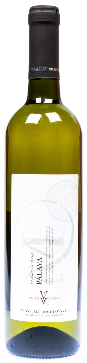 VINSELEKT MICHLOVSKÝ Viride Pálava pozdní sběr 6 x 750 ml