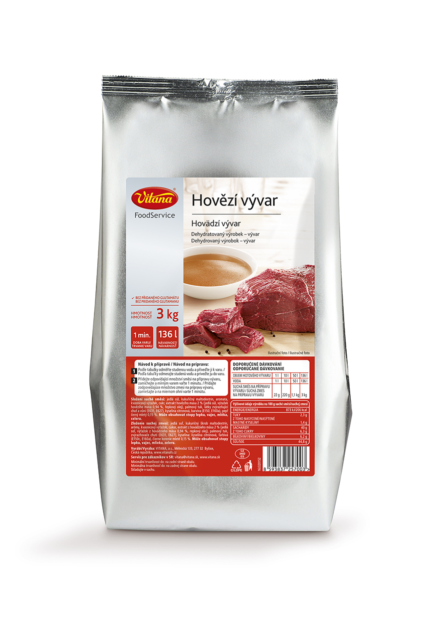 Vitana Vývar hovězí 3 kg