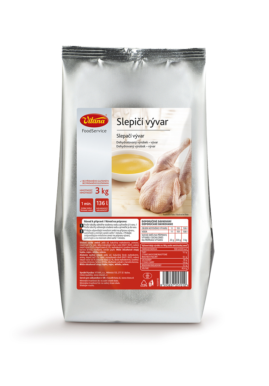 Vitana Vývar slepičí 3 kg