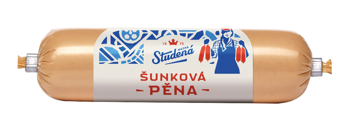 MASNA STUDENÁ Paštika šunková pěna chlaz. 3 x 90 g
