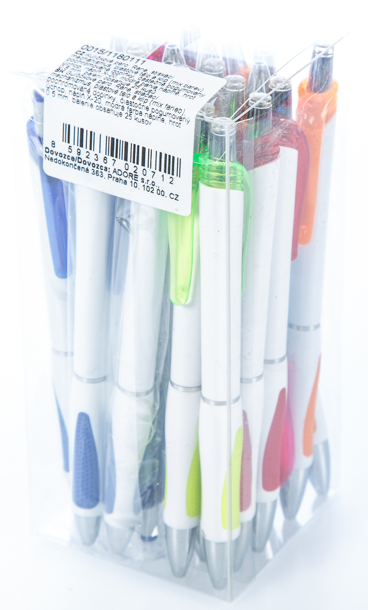 Tužka kuličková Rene mix 25 ks