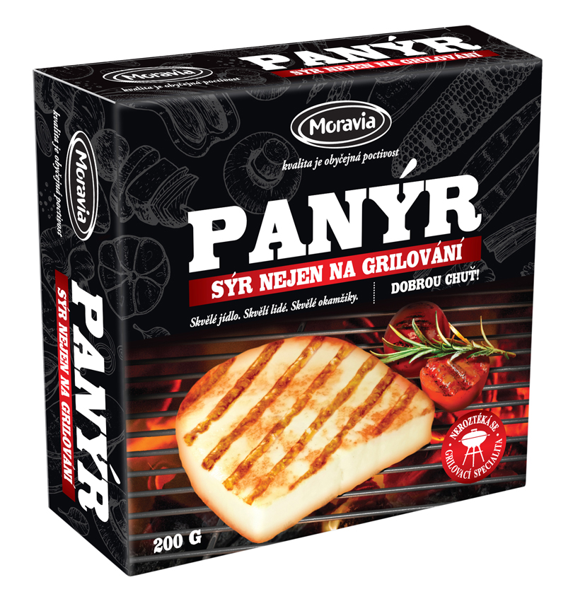Moravia Panýr sýr na grilování chlaz. 200 g