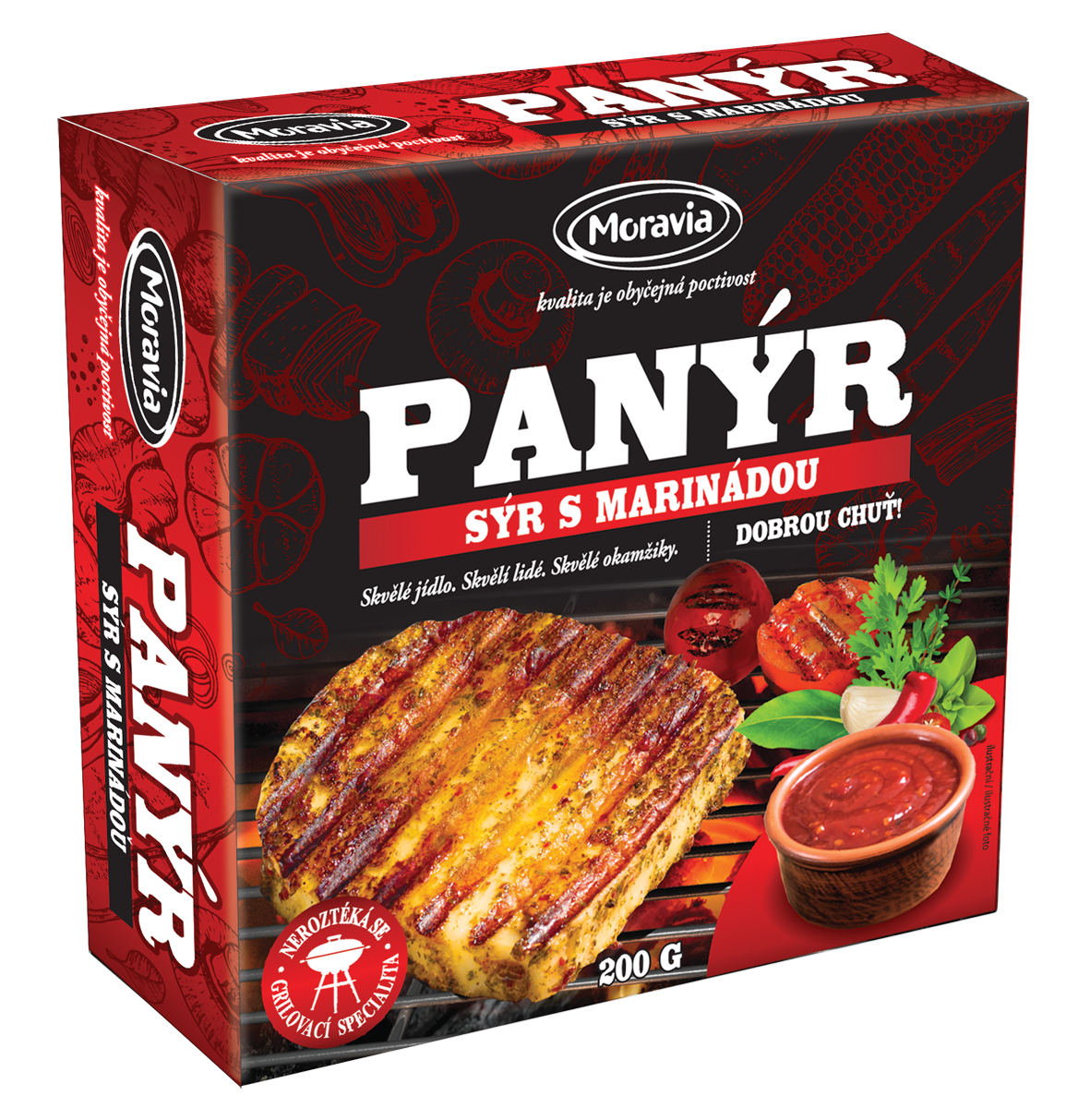PANÝR-SÝR NA GRILOV.200g S MAR.