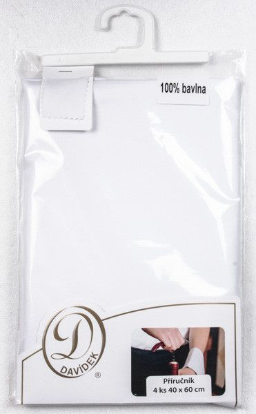 DAVÍDEK Příručník Classic 40 x 60 cm bílý 4 ks