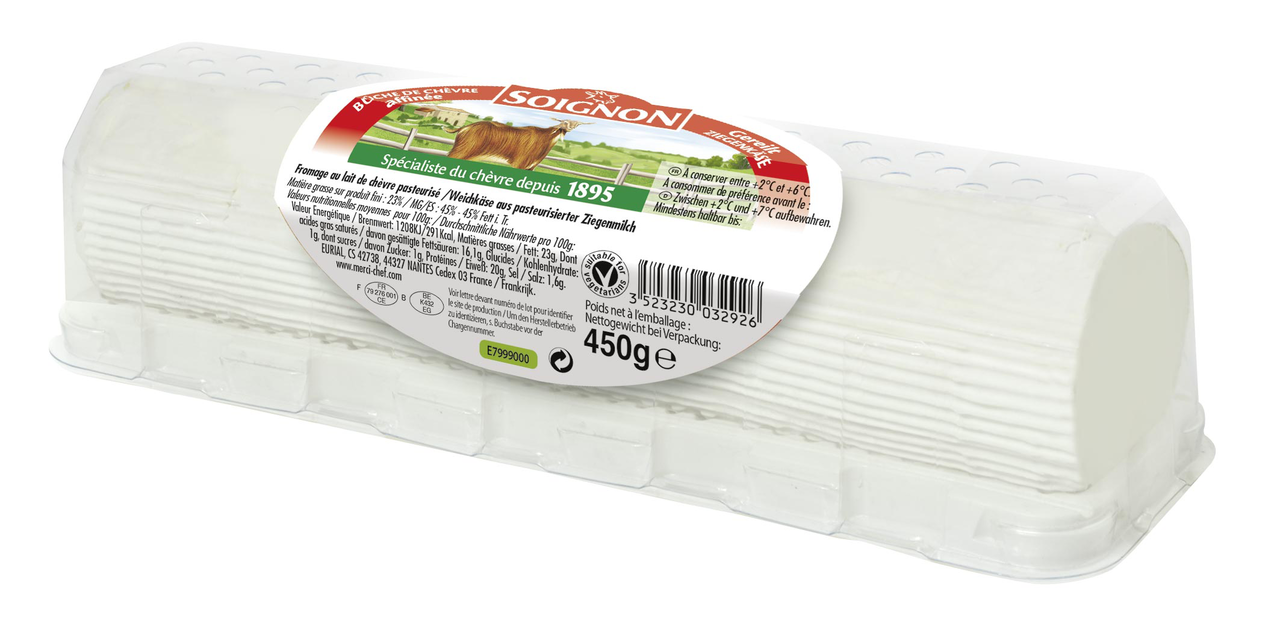 SOIGNON Buche de Chevre sýr kozí chlaz. 450 g