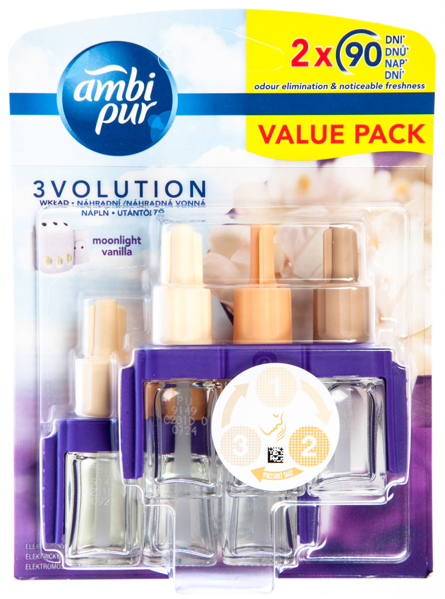 Ambi pur 3Vol Moonlight Vanilla náhradní náplň 2 x 20 ml