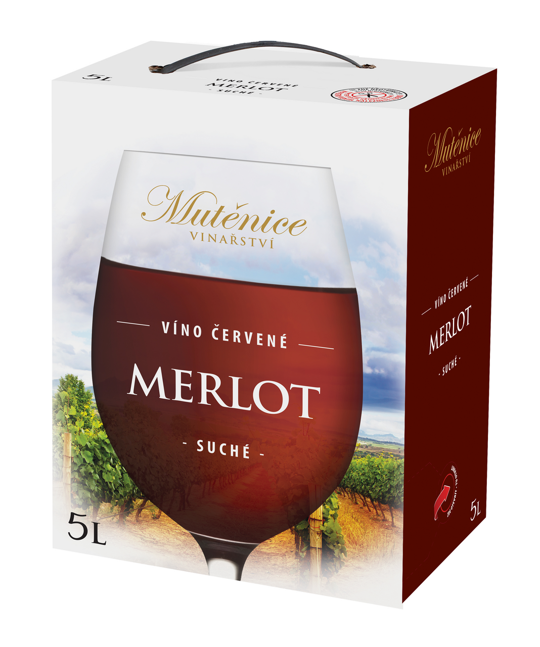 Mutěnice Merlot 5 l BiB