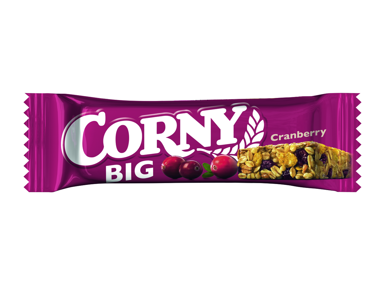 CORNY Big müsli tyčinka brusinková 24 x 50 g