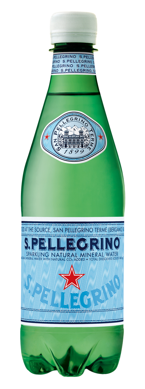 SAN PELLEGRINO Voda minerální perlivá 24 x 500 ml PET