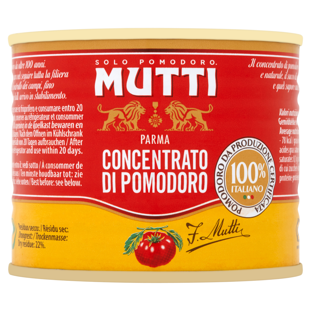 MUTTI Protlak rajčatový 210 g