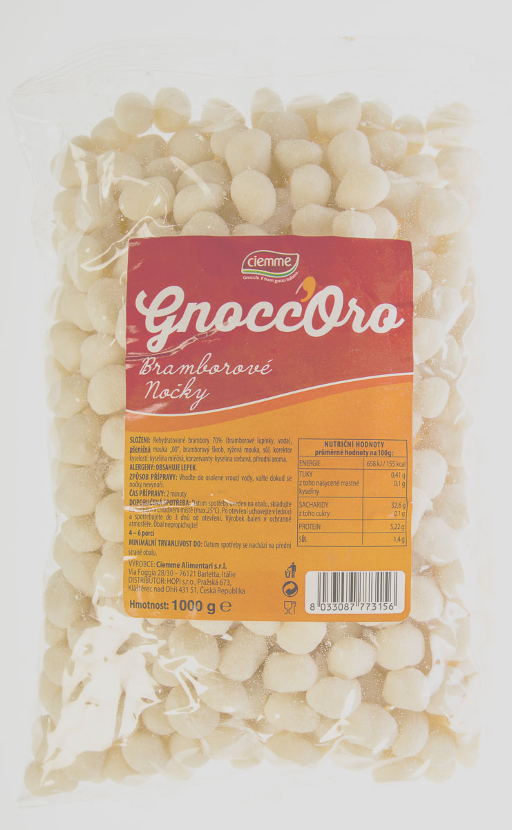 Bramborové chicche 1 kg