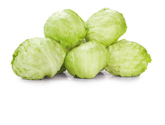 Salát ledový 400 g + I. CZ čerstvý 1 ks