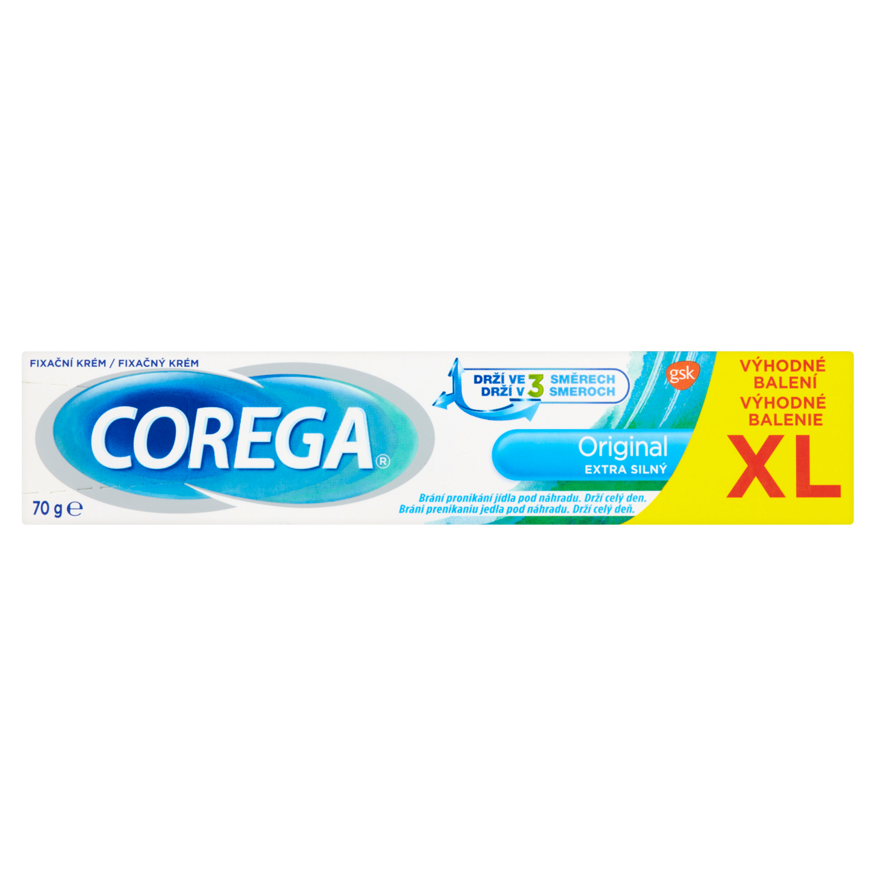 COREGA Krém fixační extra silný 70 g