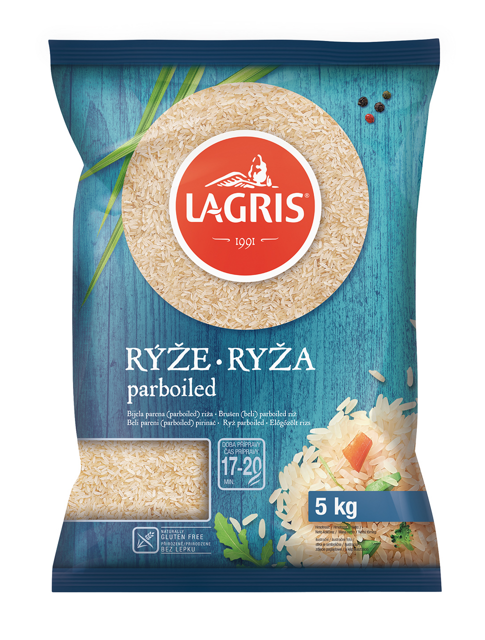 LAGRIS Rýže Parboiled 5 kg