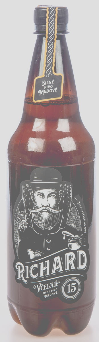 RICHARD medový speciál 15° pivo 1 l PET