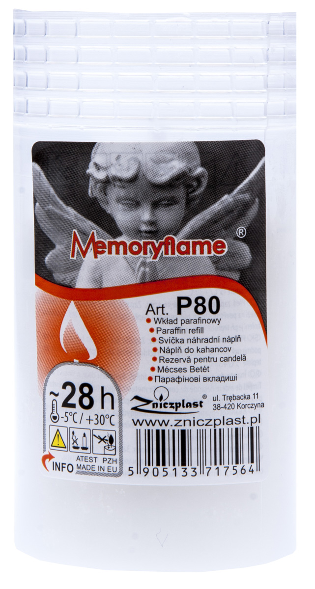 ZNICZPLAST Vklad parafín-lampa 28h hoření 80 g 1 ks