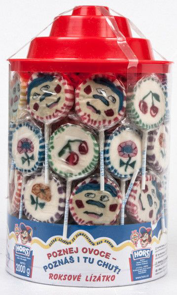 Hors Roks Lízátko 100 x 20 g dóza