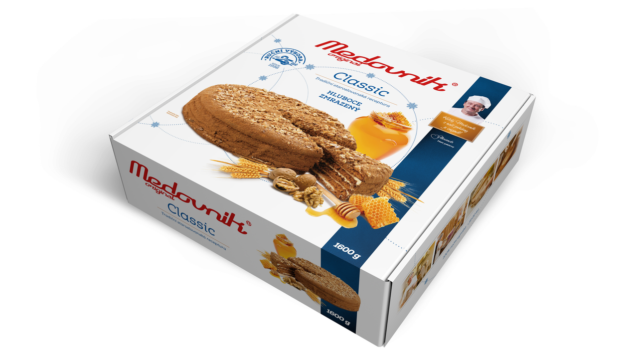 MEDOVNÍK Original krájený mraž. 1600 g/16 ks