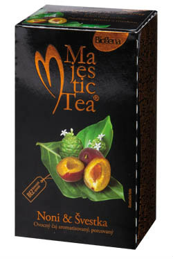 Biogena Majestic Tea Noni&Švestka ovocný čaj 50 g
