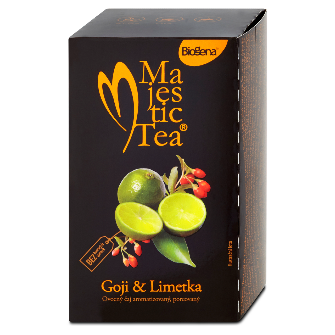 Biogena Majestic Tea Goji&Limetka ovocný čaj 50 g